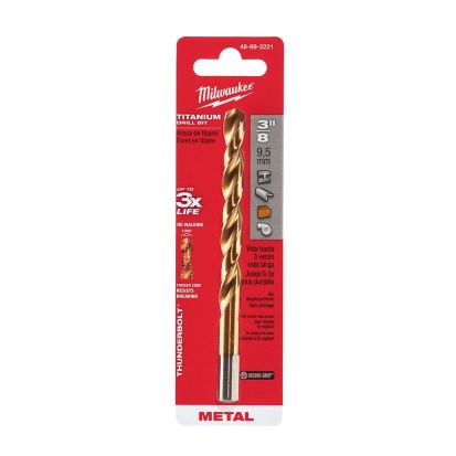 Milwaukee 48-89-2221 Jobber Length Drill Bit 3/8 in